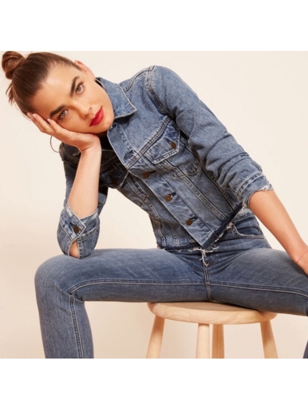 Reformation Jean jacket